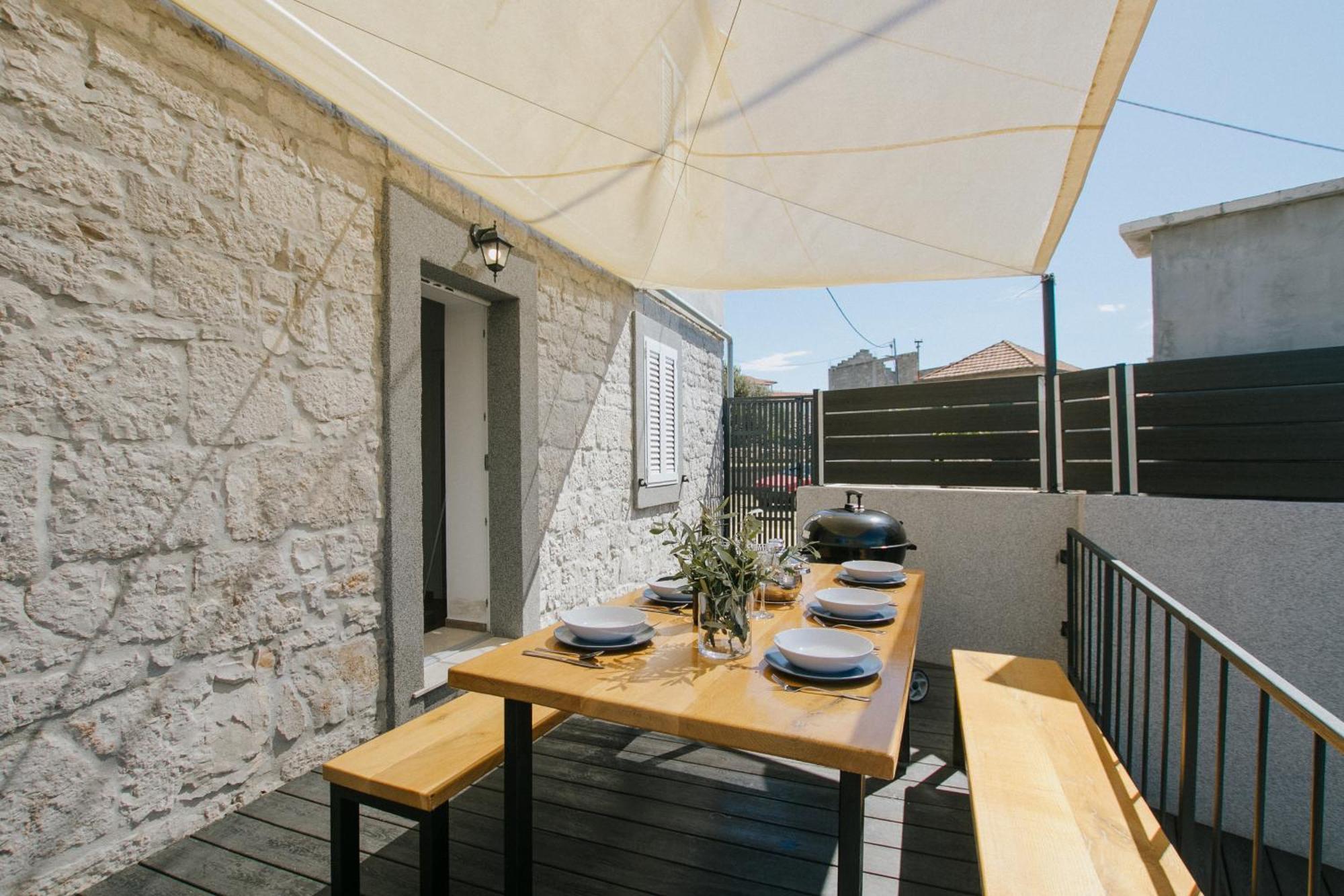 House Marija Drvenik Mali Vila Trogir Exterior foto