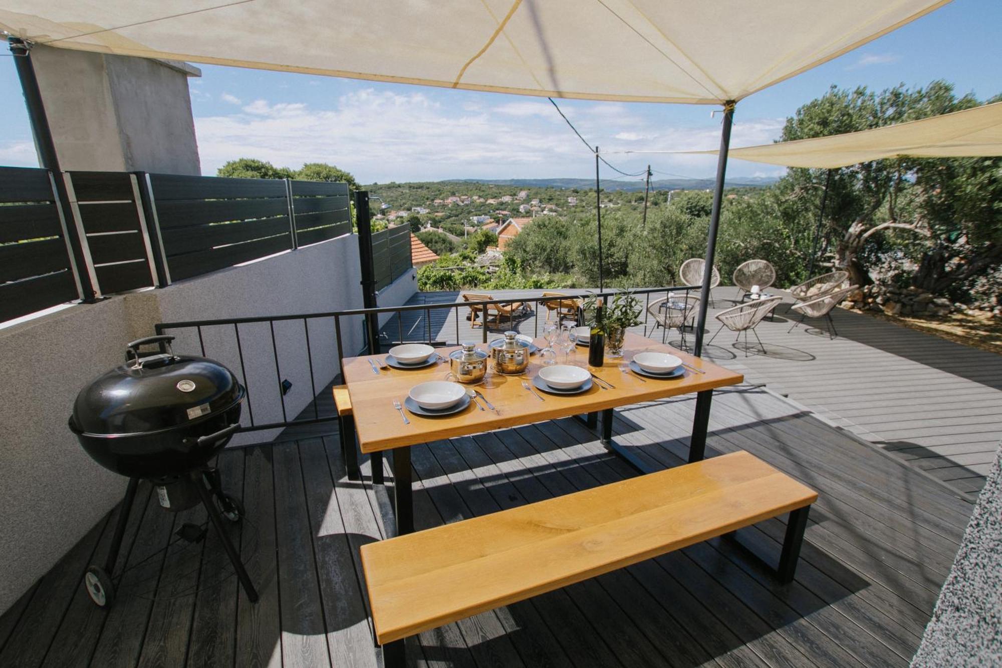 House Marija Drvenik Mali Vila Trogir Exterior foto